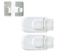 The Snap-On Door Lock Kids Can't Reach or Defeat, No Drill Child Proof Door Latch with Disable Switch, Easy Install Kids Proof Lock, Child & Pet Proof Locks(2pcs)