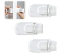 The Snap-On Door Lock Kids Can't Reach or Defeat, No Drill Child Proof Door Latch with Disable Switch, Easy Install Kids Proof Lock, Child & Pet Proof Locks(3pcs)