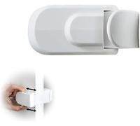 The Snap-On Door Lock Kids Can't Reach or Defeat - No Tools or Adhesives Required, Child Proof Door Lock, Simple Install, Damage-Free Security for Child, Cats & Dogs