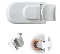 The Snap-On Door Lock Kids Can't Reach Or Defeat - No Tools Or Adhesives Required, Child Proof Door Lock, Child Door Lock, Damage-Free Security for Child, Cats & Dogs