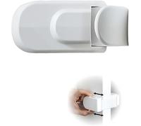 The Snap-On Door Lock Kids Can't Reach or Defeat - No Tools or Adhesives Required, Child Proof Door Lock, Simple Install, Damage-Free Security for Child, Cats & Dogs