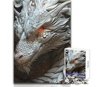 The Snow Dragon 1000 Piece Puzzle For Adults Play And Learn Smart Activity Unique Heartfelt Celebration Gift Size 38x52cm
