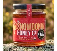 The Snowdonia Honey Co. Welsh Heather Blend Honey 227g | Rich & Floral | Raw & Unpasteurised | Great Taste Award Winner