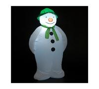 The Snowman 1.8m Inflatable Snowman 6 Ice White LEDs