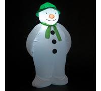 Samuel Alexander The Snowman 1.8M Inflatable Snowman 6 Ice White Leds