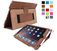 The Snugg B00OONP29I Polyurethane Leather Tablet Protective Flip Cover for Apple iPad Air 2 - Distressed Brown