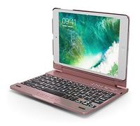 The Snugg B01N03ORF7 Keyboard Case for Apple iPad Mini, Rosegold - Rose Gold