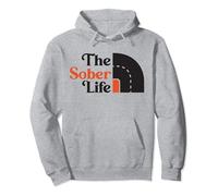 The Sober Life Sobriety Anniversary Recovery Pullover Hoodie