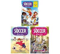 The Soccer Diaries by Tom Palmer 3 Books Collection Set (Rocky Takes L.A., Rocky's Big Move & Rocky Takes the Lead: World Book Day 2025)