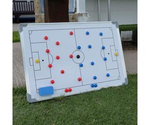 The Soccer Store Magnetic Football Coaching Tactic Board - Available in 3 Sizes (Mini 45cm x 30cm, Standard 60cm x 40cm, Large 90cm x 60cm) (Large)