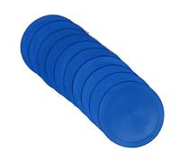 The Soccer Store Set of 10 Flat Disc Markers (Blue, 15 cm)