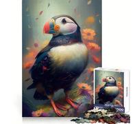 The Sociable Puffin 1000 Piece Jigsaw Puzzles for Teenagers Logic Sense Toy Peaceful Fun Smooth Edge Creative Gift (38x52cm)