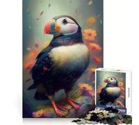 The Sociable Puffin Jigsaw Puzzles 1000 Piece for Teenagers Improve Memory Relaxing Fun Sharp Edge Unique Gift (50x75cm)