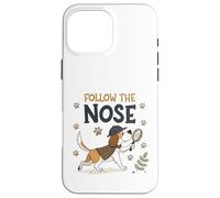 The social beagle is a natural detective Case for iPhone 16 Pro Max
