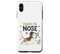 The social beagle is a natural detective Case for iPhone XS Max