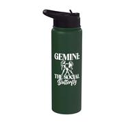 The Social Butterfly Gemini Stainless Steel Insulated Water Bottle