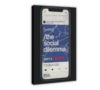 The Social Dilemma Canvas Poster Bedroom Decor Landscape Office Room Decor Gift 16x24inch(40x60cm)