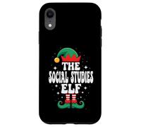 The Social Studies Elf Funny Christmas Matching Family Case for iPhone XR