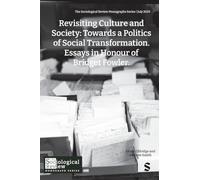 The Sociological Review Monographs 72/4