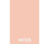 The Soft Peach: Minimalist Notebook for Daily Notes and Ideas - 6x9 Inch with 120 Pages