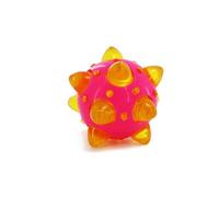 Ancol Playtime Flashing Star Ball Dog Toy Fun Interactive Floatable Lightweight Pet Puppy Swim Fetch Play