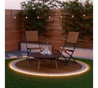 The Solar Centre Edge 5M Solar Strip Light - Warm White 240 Leds