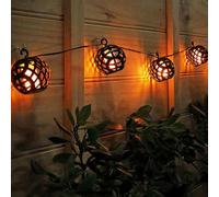 The Solar Centre Elan Solar Flame Lanterns (Set Of 8)