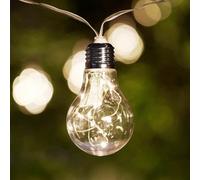 The Solar Centre Madison Solar Vintage Bulb Lights - Set Of 10