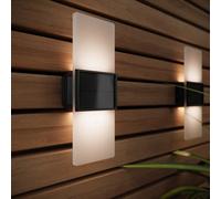 The Solar Centre Solarcentre Gemini Solar Wall Lights (Set Of 2)