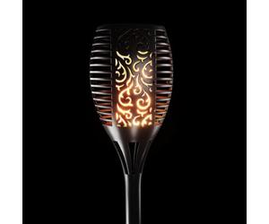 The Solar Centre Solarcentre Trueflame Usb Solar Torch Light With Flickering Flame