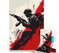 The Soldier Teenagers 1000 Piece Jigsaw Puzzle Think Smart Toy Bonding Time Smooth Cut Santa Wish List (50x75cm)
