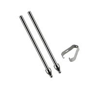 The solid metal pencil tip is compatible with Tab S 7/8/9 pens and provides a realistic pen feel and a fine tip for control