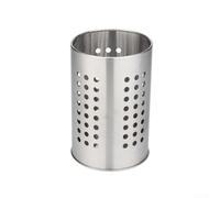 The Solution for Organizing Your Cooking Tools A Reliable Stainless Steel Holder (Silver Large)