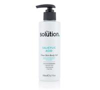 The Solution Salicylic Acid Body Wash 200ml - Tea Tree Acne Cleanser | Deep pore cleansing shower gel with salicylic acid and tea tree to target back acne, blemishes and excess oil.