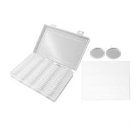 The Solution This Set Features 100 Pcs Transparent Circular Containers Perfect For Keeping Your Token Collection Neat
