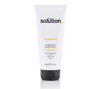 The Solution Vitamin C Brightening Body Lotion (200ml). Vitamin C Body Cream with Vitamins A & E, Night Moisturiser, Day Cream, Vitamin C Cream, Vegan & Cruelty Free Womens Moisturiser
