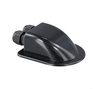 The Solution Waterproof Cable Grommet Box Perfectly Suited for Diverse Outdoor Environments (Black)