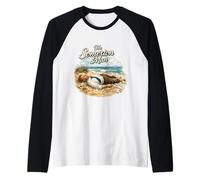 The Somerton Man Unsolved Beach Mystery Raglan Baseball Tee