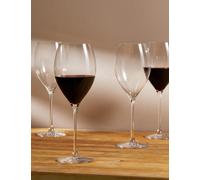 The Sommelier's Edit Set of 4 Red Wine Glasses Clear
