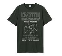 The Song Remains The Same Led Zeppelin T-Shirt Amplified Charcoal XS