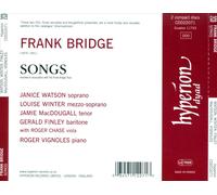 THE SONGS OF FRANK BRIDGE NEW CD