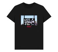The Sopranos Bada Bing Club Black T-Shirt | Size: Medium The Sopranos Black M