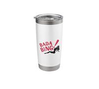 The Sopranos Bada Bing! Officially Licensed Stainless Steel Insulated Tumbler