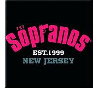 The Sopranos Collegiate Logo Fridge Magnet - The Sopranos Fridge Magnet, Collegiate Logo