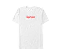The Sopranos - Logo White - T-Shirt - white - S - 100% Cotton,Jersey S