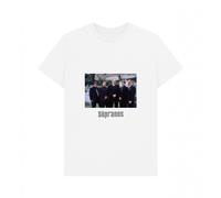 The Sopranos Men's Cast T-Shirt in White | Size: XL The Sopranos White XL