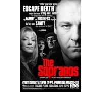 The Sopranos TV Series Poster Wall Art A4 Size Version 5