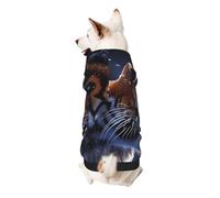 The Sorrow of Tigers Dog Hoodie for Small, Soft Breathable, Pet Clothes for Small
