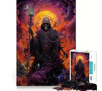 The Soul Collector Teenager Jigsaw Puzzles 1000 Pieces Memory Boost Home Activity Pattern Assembly Perfect Present (50x75cm)
