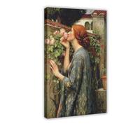 The Soul of The Rose 1903 Fashion Lady Perfume Canvas Poster Bedroom Decor Landscape Office Room Decor Gift 20x30inch(50x75cm)